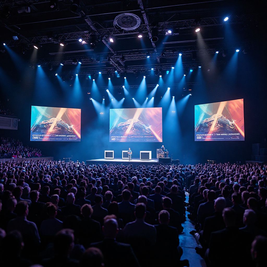 Main stage keynote presentation