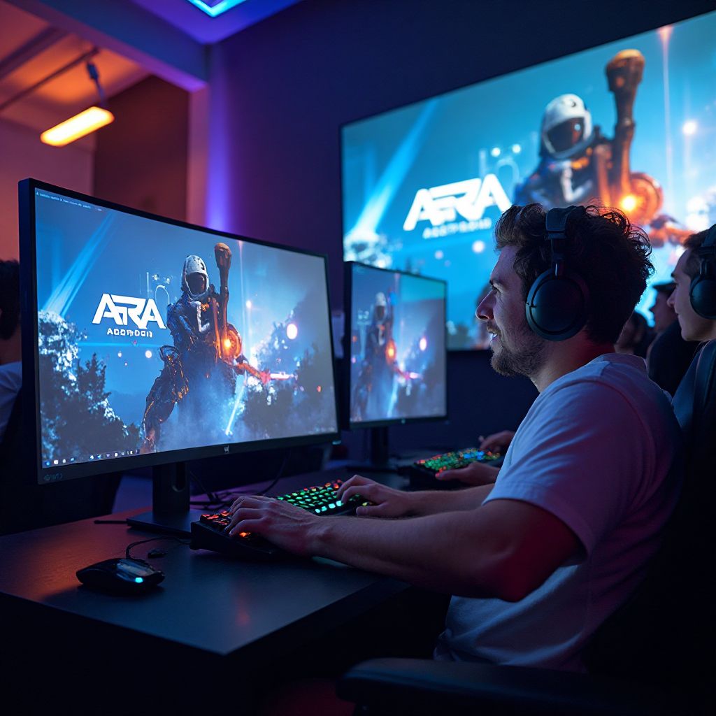 Gamers playing unreleased AAA titles